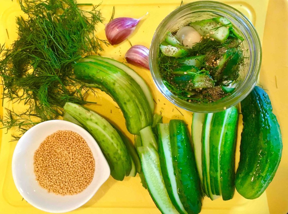 Cornichons à parfaits Isabelle Côté nutritionniste