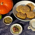Galettes épicées citrouille lime et levain Isabelle Côté nutritionniste